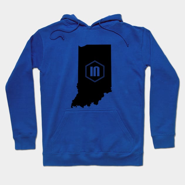 Indiana Homer (Black) Hoodie by caknuck